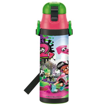 スプラトゥーン 水筒 ステンレス 超軽量ダイレクトボトル 580ml スプラトゥーン2 SDC6N 39628 任天堂 スプラトゥーン Splatoon 水筒 すいとう 4973307396281 スケーター 子供用 キッズ 男の子 女の子