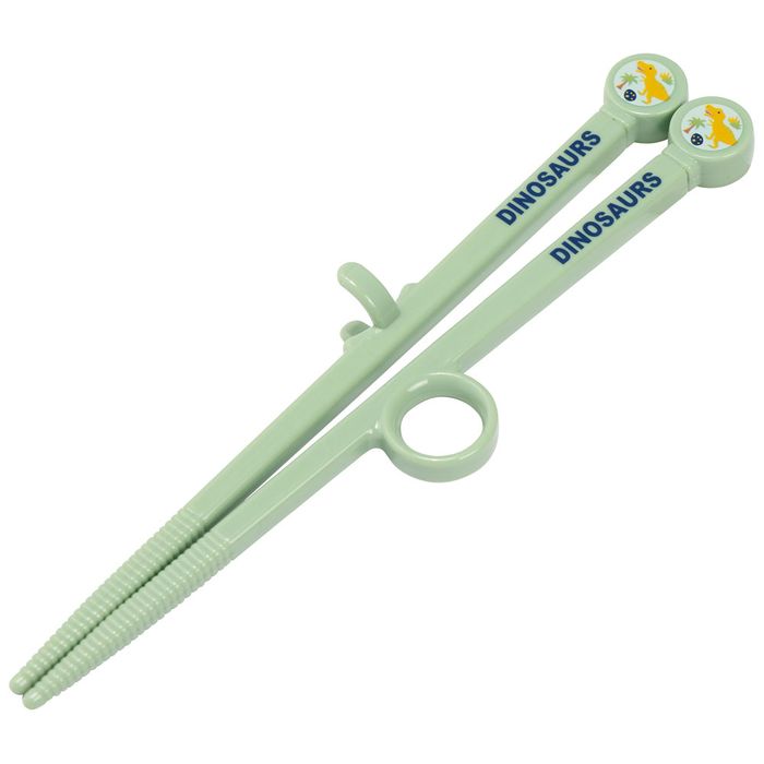 スケーター トレーニング箸 箸 持ち方 おはし 練習 ダイカットトレーニング箸 ディノサウルス 2〜5歳 ..