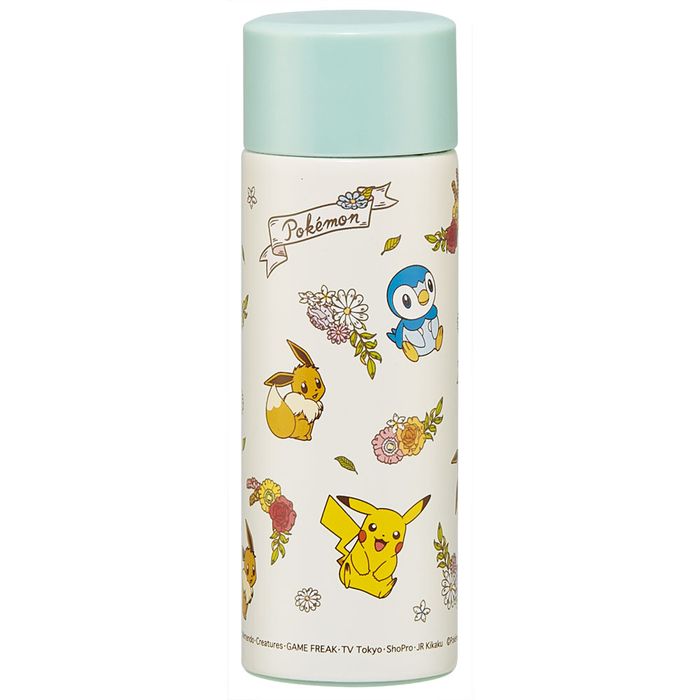 スケーター 120ml 水筒 ミニ サイズ すいとう ミニボトル スリムボトル ポケットステンマグボトル ポケモンアンティーク ポケットモンスター 保温 保冷 お出かけ 外出 子供 キッズ 男の子 女の子 かわいい キャラクターグッズ SMBC1B