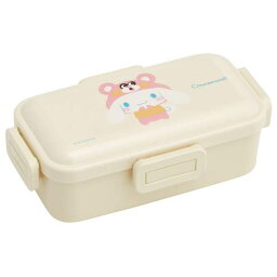 ランチボックス 1段 弁当箱 女の子 電子レンジ対応 食洗機対応 ドーム型 仕切り付き スケーター 抗菌ふわっと弁当箱 530ml CN かぶりもの シナモロール サンリオ PFLB6AG