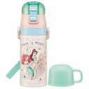 スケーター 子供用2WAYボトル 350ml プリンセス23 ディズニー 水筒 キッズ ワンタッチ 直飲み水筒 コップ飲み水筒 2WAY ステンレス 幼稚園 保育園 キッズ 子ども 女の子 キャラクターグッズ SKDC3 skater(3)