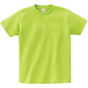 【おまとめ6枚セット】 Print Star ティーシャツ CVT5.6オンス CVT ヘビーウェイトTシャツ/ライトグリーン/160cm ジュニア 子供 男子 女子 シンプル 部屋着 まとめ買い