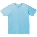 【おまとめ6枚セット】 Print Star ティーシャツ DMT5.0オンス DMT ベーシックTシャツ/ライトブルー/110cm ジュニア 子供 男子 女子 シンプル 部屋着 まとめ買い