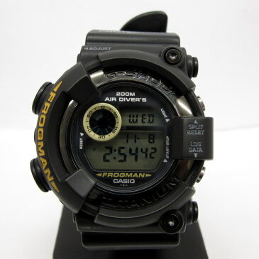 ジーショック カシオ G-SHOCK CASIO 腕時計 DW-8200BM-1T SPECIAL COLOR マンシリーズ MEN IN BLACK 2 フロッグマン FROGMAN ダイビング機能 デジタル ISO200m潜水用防水 メンズ 説明書付き 三国ヶ丘店 209462 【USED】