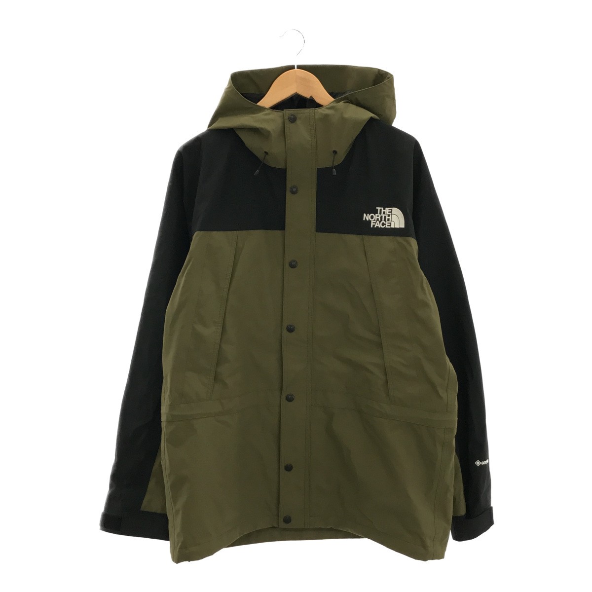 THE NORTH FACE (ザノースフェイス) MOUNTAIN LIGHT JACKET NP11834 マウンテンライトジャケット パーカー GORE-TEX ゴアテックス GORETEX アウトドア アウター ブラック カーキ メンズ XXLサイズ 三国ケ丘店 ITG46YJLRKUA 【中古】 RM716M