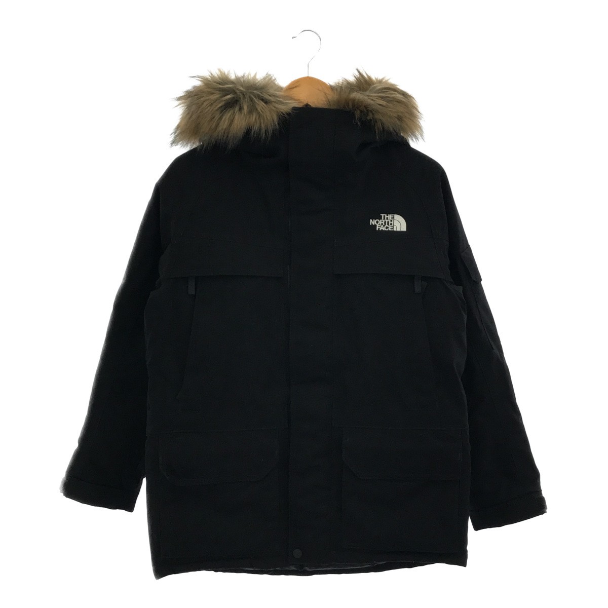 THE NORTH FACE (ザノースフェイス) MCMURDO PARKA マクマードパーカーダウンジャケット ND91734 XSサイズ ブラック 黒 BLK アウトドア ナイロン ダウン アクリル ウール ポリエステル 三国ケ丘店 IT4H5NNGNJIO 【中古】 RM823M