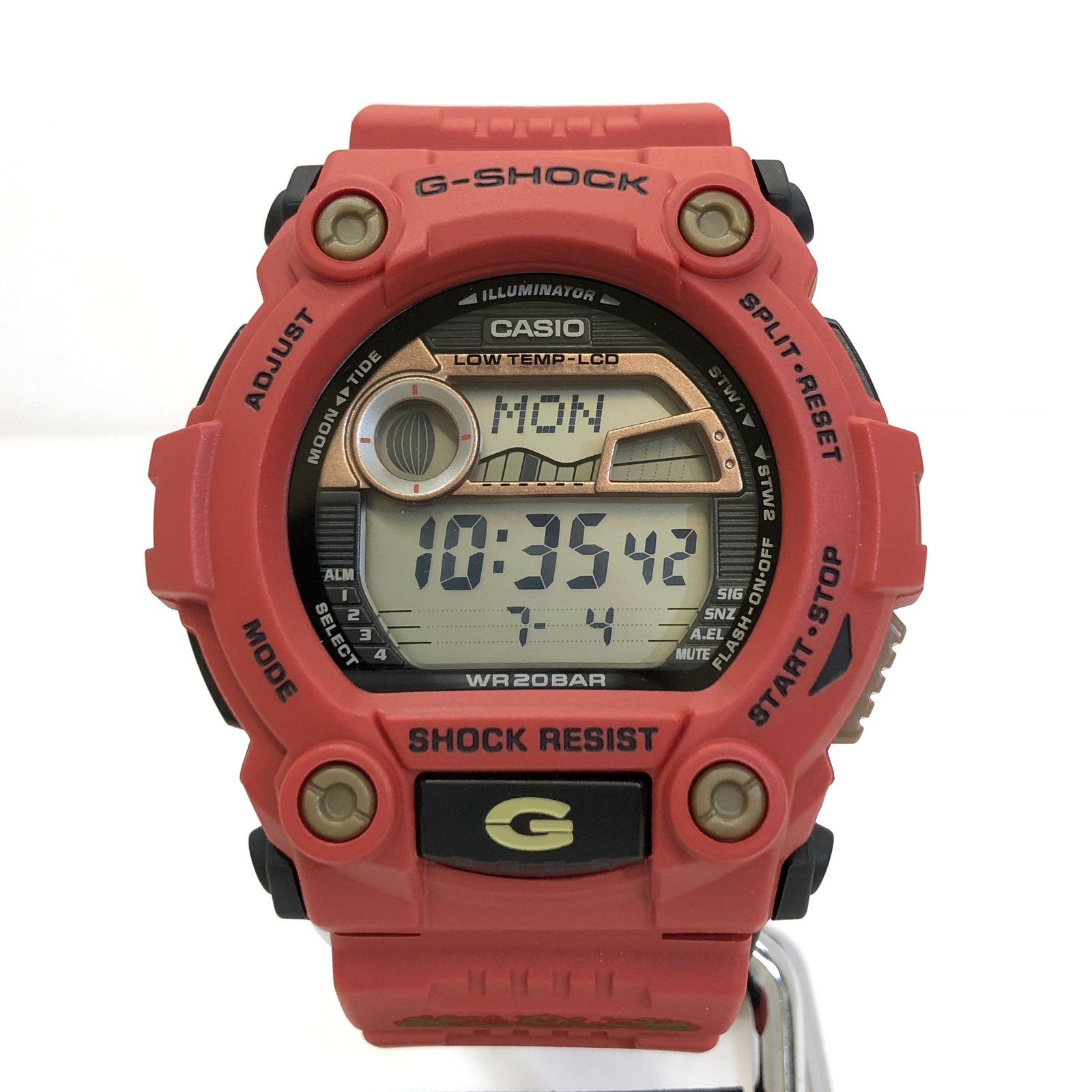 G-SHOCK ジーショック CASIO カシオ 腕時計 G-7900SLG-4JR 七福神 恵比寿 SHICHI-FUKU-JIN 第1弾 レッド ブラック 赤 黒 鯛 デジタル クォーツ 激レア 希少 メンズ 美品 三国ヶ丘店 ITLK4UTWGRZC【中古】 RY6302M