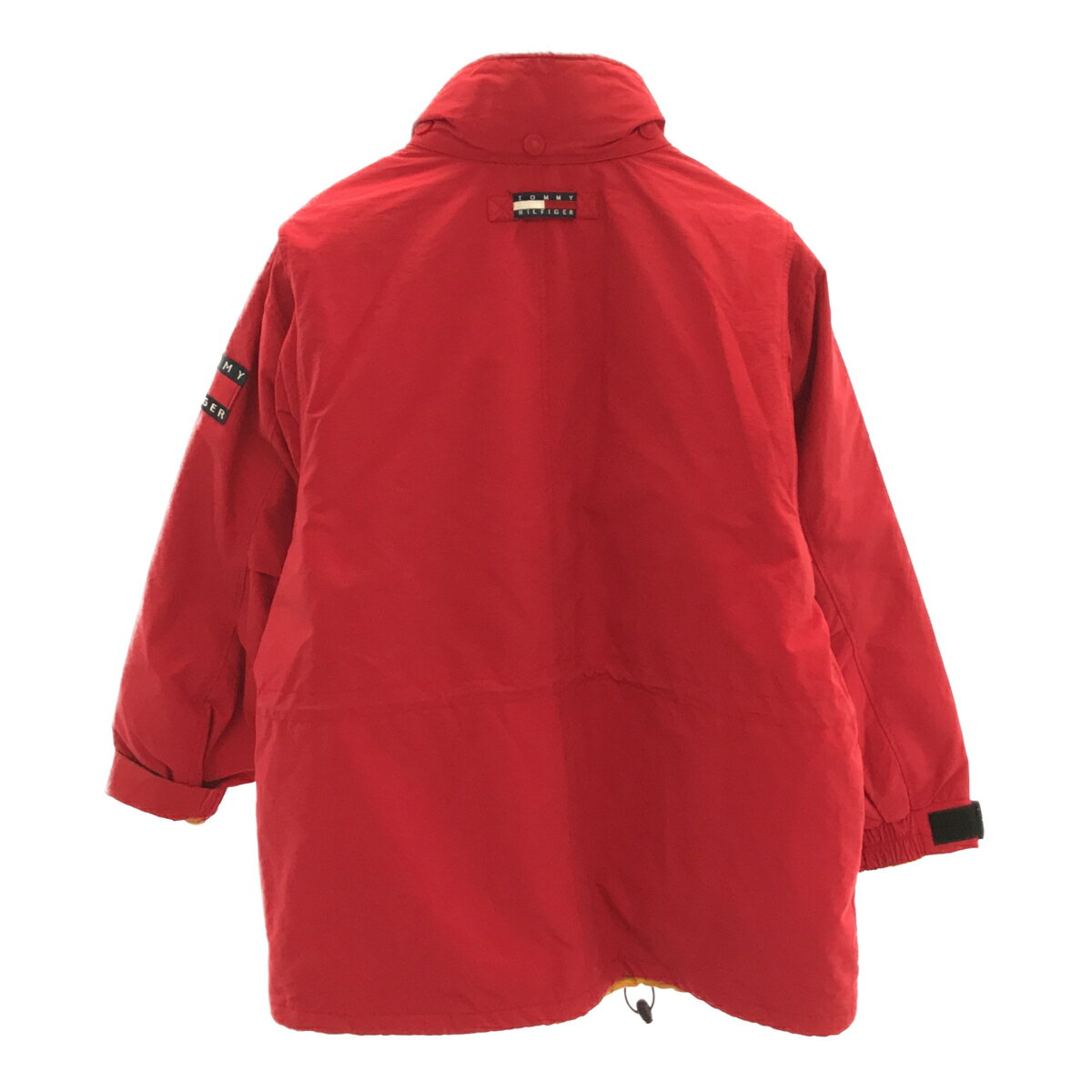 TOMMY HILFIGER トミーヒルフィガー 90's OLD ダウンジャケット 4ポケット 旧タグ フラッグ刺繍 アウター JKT メンズ M 中古 三国ケ丘店 ITI5OLLX7XO8 【中古】 RM4113D