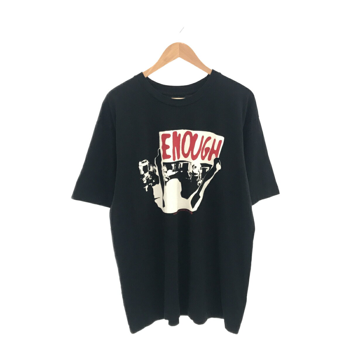 Wasted Youth (ウエステッドユース) Cherry Los Angeles x Wasted Youth ENOUGH TEE チャリティー チェリーロサンゼルス ウェイステッド ユース Tシャツ プリント 三国ケ丘店 ITXE5YY4BNI8 【中古】 RM1911M