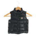 MONCLER モンクレール ダウンベスト TIB GILET 92cm キッズ ジュニア 子供用 ネイビー アウター ファッション ブランド C29514332805 68950 C-QIND-17-5770 三国ケ丘店 ITRN0BUE5RY4 【中古】 RM2137M