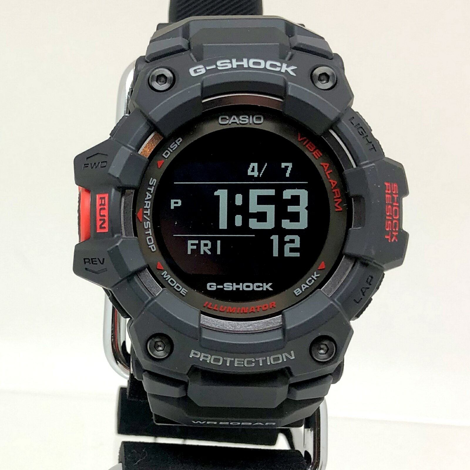 楽天NEXT51楽天市場店G-SHOCK ジーショック CASIO カシオ 腕時計 GBD-100-1 G-SQUAD スポーツライン ビッグフェイス デジタル クォーツ ブラック レッド メンズ 三国ケ丘店 ITRTPJQ2GMKO 【中古】