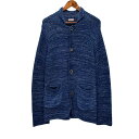 KAPITAL キャピタル 14SS 綿×リネンニット 紺ブレザー K1401KN92 ジャケット S 1 メンズ レディース 大きめ ブルー 三国ケ丘店 ITH08EMC1FA8 【中古】 RM4182D