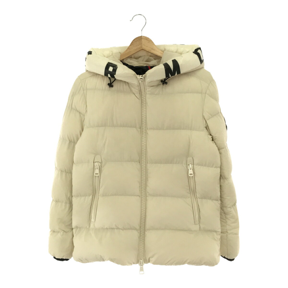 MONCLER モンクレール DUBOIS GIUBBOTTO E20914131585 53859 デュボア マットナイロンフードロゴプリントダウンジャケット 三国ケ丘店 IT8BF4PI4C8S 【中古】 RM2636M