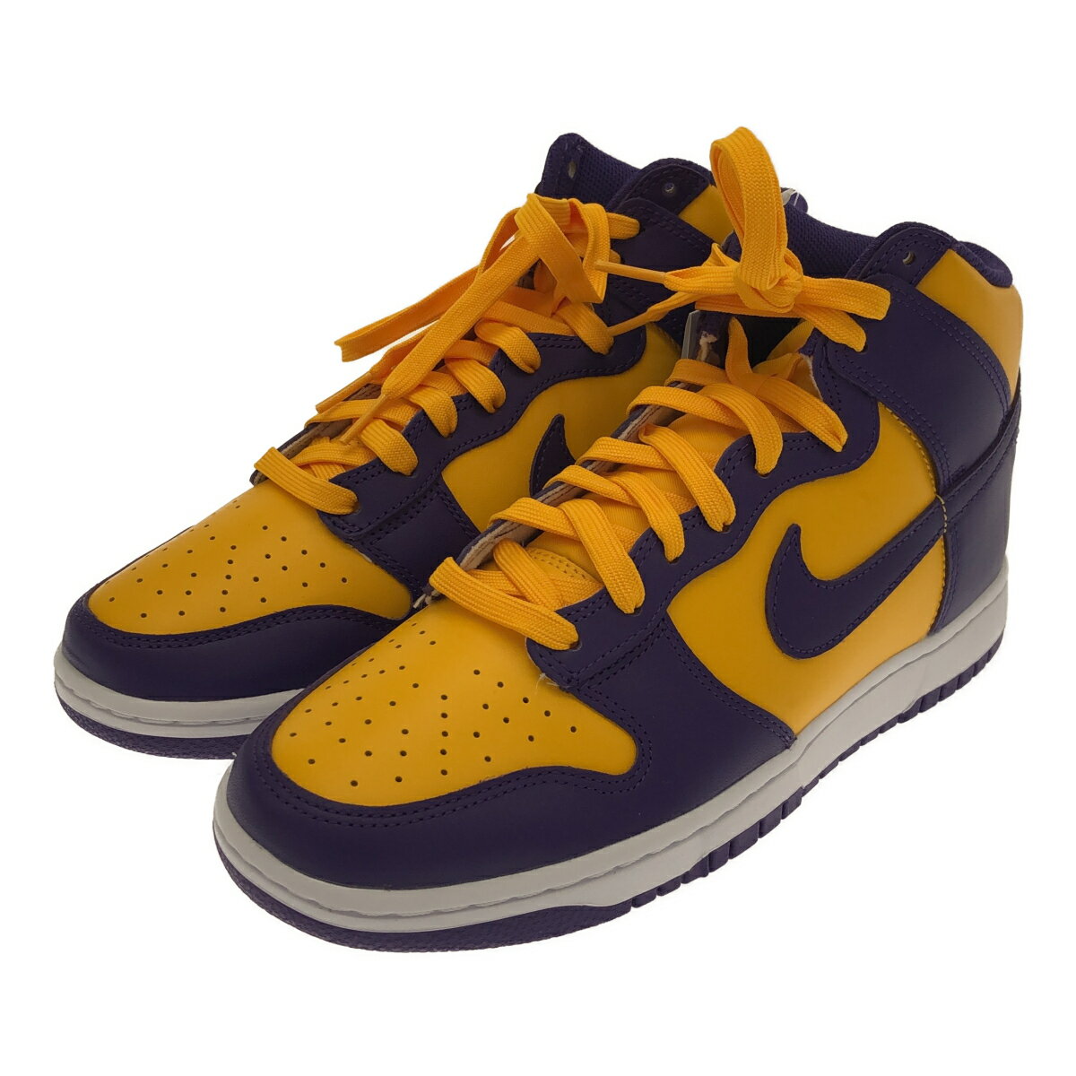 NIKE ナイキ DUNK HIGH LAKERS DD1399-500 27cm ダンク ハイ レイカーズ スニーカー シューズ メンズ 三国ケ丘店 ITN9KIDD0LME 【中古】 RM3122M