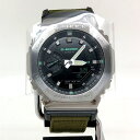 G-SHOCK ジーショック CASIO カシオ 腕時計 GM-2100CB-3AJF カシオーク メタルカバード アナデジ デジアナ クォーツ シルバー ブラック カーキベルト 八角形 メンズ 三国ケ丘店 ITY8UY8EQRCS 【中古】