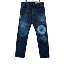 KAPITAL 21AW CENTURY DENIM NO.123 5P モンキーCISCO 紺屋リメイク size 36 刺子 極希少 パンツ ボトム キャピタル メンズ 三国ケ丘店 ITKD13VKLJLW 【中古】 RM4190D