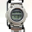 G-SHOCK ジーショック CASIO カシオ 腕時計 MRG-100 MR-G デジタル クォーツ ステンレススチール SS ラウンドフェイス シルバー フルメタル メンズ ビジネス 三国ケ丘店 ITSK9U6J0P30 【中古】