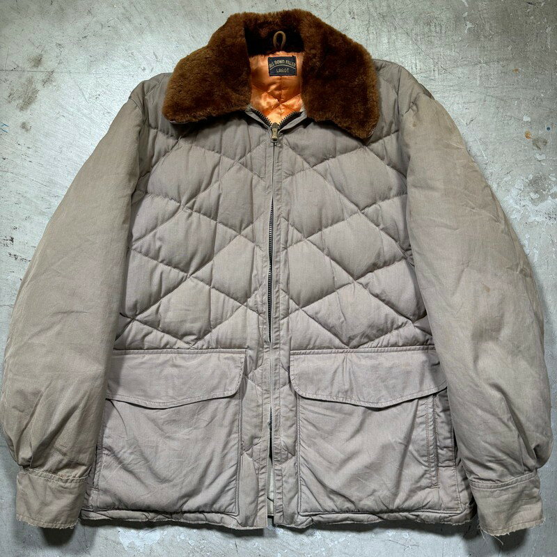 COMFY ~50's コンフィー キルティングダウンジャケット ムートンカラー CROWNジッパー SEATTLE QUILT MFG CO 三国ケ丘店 ITPSC6ZTXH3K  RM2877H