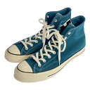 CONVERSE コンバース CT70 MIDNIGHT TURQUOISE SUEDE HI CUT 166214C ミッドナイト チャックテイラー スエード素材 スニーカー シューズ 靴 三国ケ丘店 ITEM5U12EKN0 【中古】 RM3611M