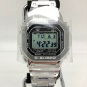 G-SHOCK ジーショック CASIO カシオ 腕時計 GMW-B5000D-1JF ORIGIN デジタル スクエアフェイス 電波ソーラー タフソーラー フルメタル シルバー ステンレススチール メンズ 三国ケ丘店 ITK3G5UYJ2EC 【中古】