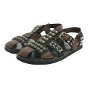 PRADA プラダ 2018SS Studded Calfskin Sandals スタッズ カーフスキン サンダル レザー 2X3008-3V32-F0967...