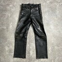 HARLEY DAVIDSON ハーレーダヴィッドソン OLD HARLEY DAVIDSON LEATHER Pants ハーレーダビッドソン レザーパンツ ヴィンテージ vintage 283U 貝塚店 ITMHGBNXZ3KS 【中古】 RK283U