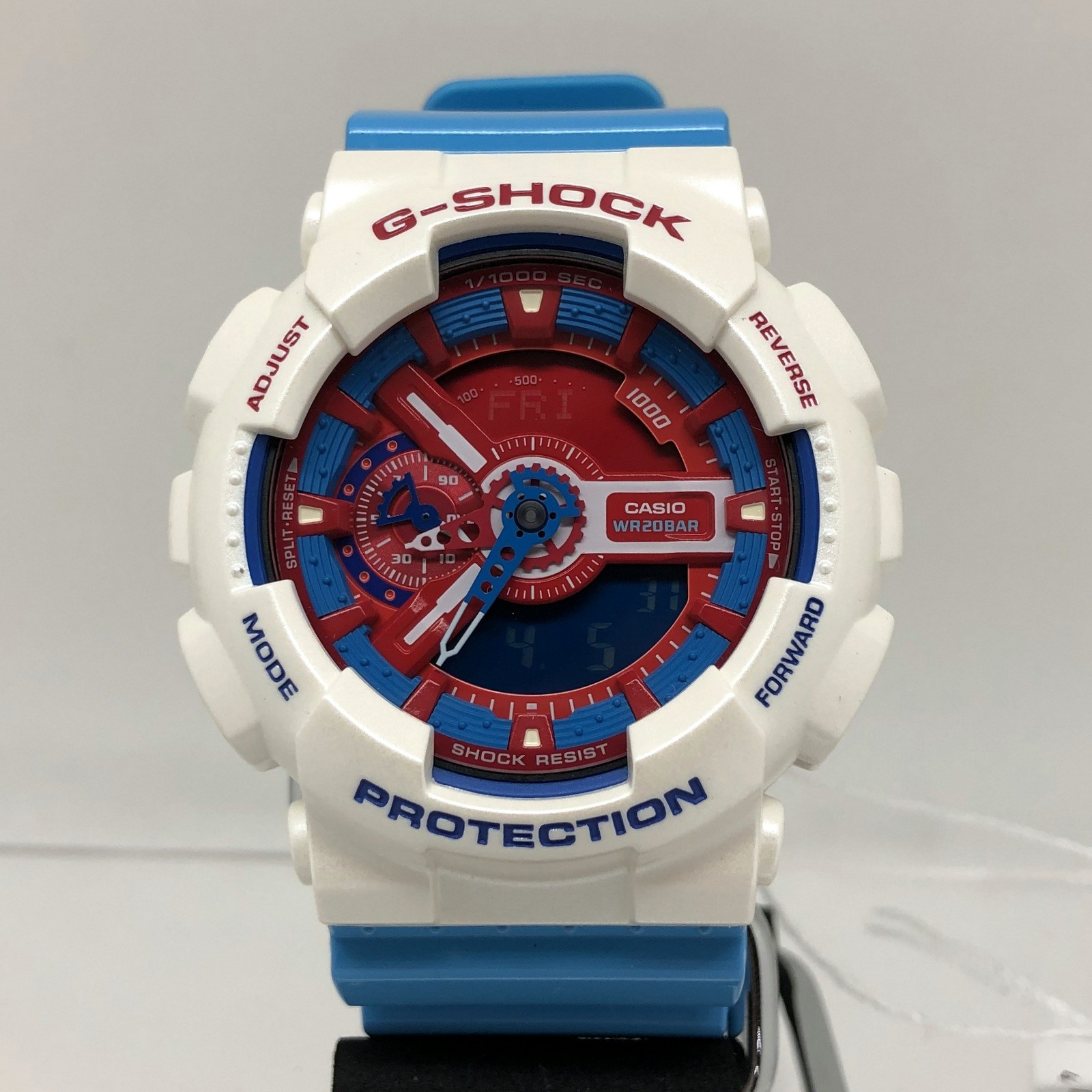 G-SHOCK å CASIO  ӻ GA-110AC-7AJF Blue and Red Series ʥ ֥...