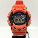 G-SHOCK ジーショック CASIO カシオ 腕時計 GW-9100R-4 GULFMAN ガルフマン Men in Rescue Orange メンインレスキューオレンジ 電波ソーラー タフソーラー デジタル 樹脂 メンズ 三国ケ丘店 ITD9CKW7QAHS 【中古】