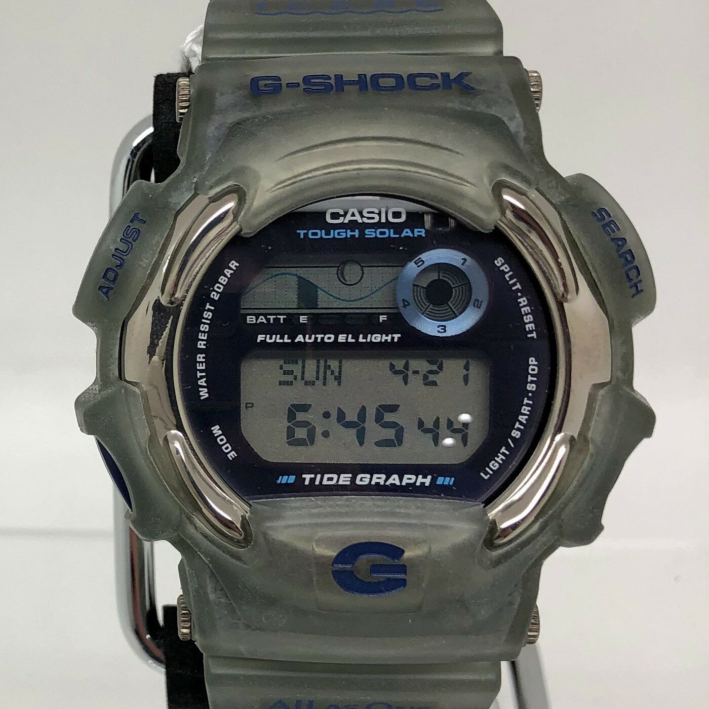 G-SHOCK CASIO カシオ 腕時計 DW-9700K-2T 第8回国際イルカ・クジラ会議 イルクジ グレー スケルトン 樹脂 チタン メンズ 三国ケ丘店 IT7C0Z7UCEV4 【中古】