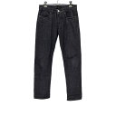JIL SANDER 12AW 5ポケットセルビッジスリムブラックデニムパンツ ボトム Archive ジルサンダー メンズ 三国ケ丘店 ITITZ7VXX7HK 【中古】 RM320Y(4)