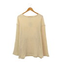 EEL Products イールプロダクツ サイズL Hot Kind Long Tee ホッカイロングスリーブT ワッフルサーマル トップス メンズ 長袖Tシャツ E-22562 13 / Natural コットン 日本製 三国ケ丘店 IT881VLVYAD4 【中古】 RM4160M