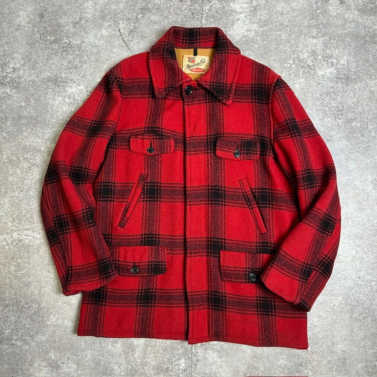 樂天商城 - 50's 60's Montery Club モントレークラブ マッキーノコート ウール ハンティング クルーザージャケット vintage ヴィンテージ 貝塚店 ITITAV7GNKBS 【中古】 RK763TA