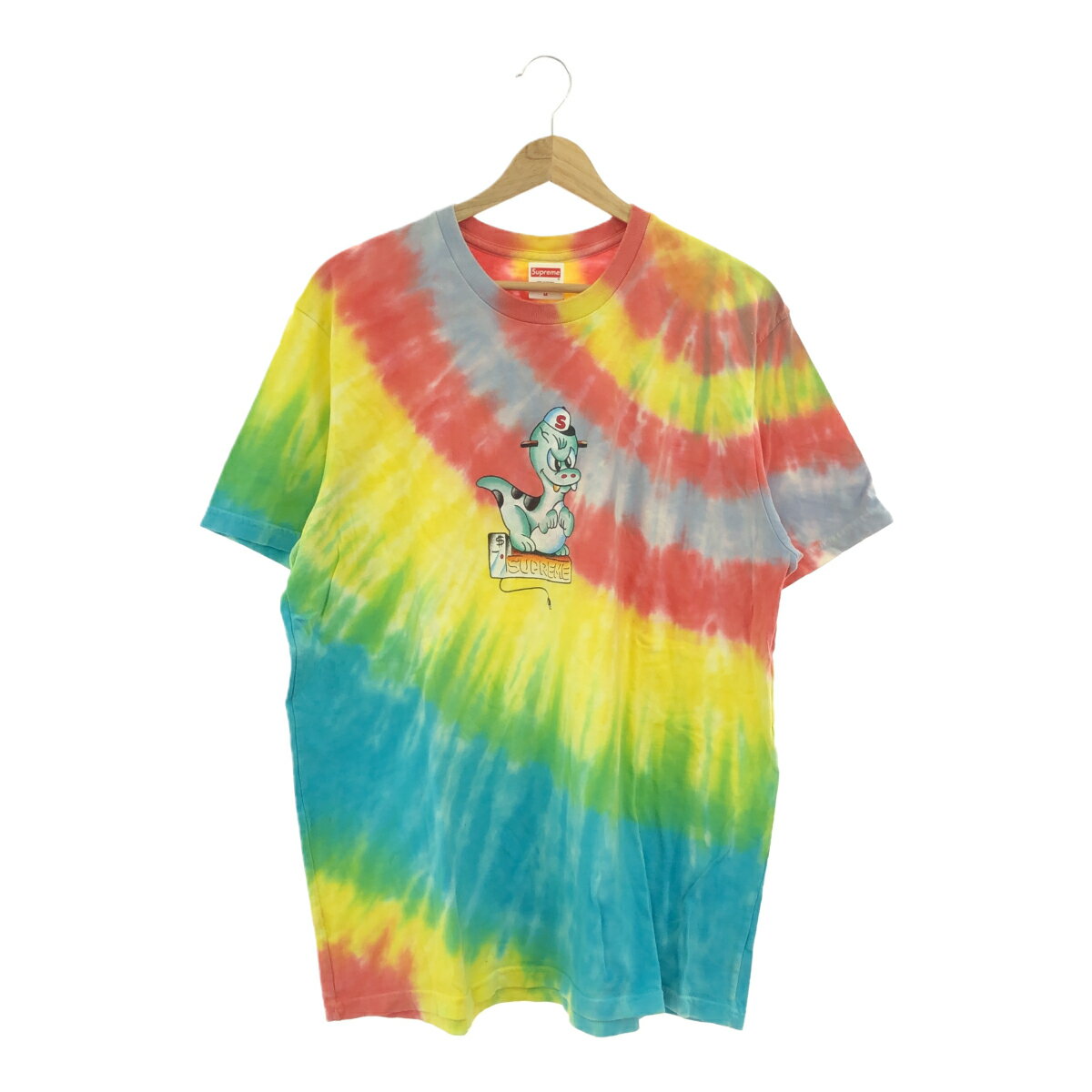 Supreme シュプリーム 20SS Dinosaur Tee タイダイ ダイナソーTシャツ 半袖 プリント メンズ M USA製 貝塚店 ITINB2OD53W2 【中古】 RK1858D