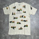 1990's 90s rel e vant products 総柄 猫プリント Tee USA製 アニマルプリント 米国製 ヴィンテージ vintage 632U 貝塚店 ITY4UVZDJIC8 【中古】 RK632U
