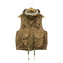 Engineered Garments エンジニアードガーメンツ サイズS FIELD VEST NYLON LEOPARD PRINT フィールド ベスト ブ...