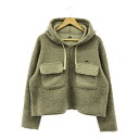 AiE エーアイイー サイズXS 23AW SPO Hoody AC/PE/W Boa PU677 定価25,300円 フード トップス ボア レディース 三国...