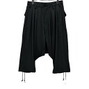 Yohji Yamamoto collections 21AW ウールギャバジン6タックサルエルバルーンパンツ ボトムス ドローストリング Femme ヨウジヤ...