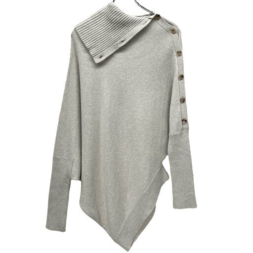 Y's スクエアシルエットサイドボタンアップハイネックニットセーター 変形 トップス ドルマン Yohji Yamamoto Femme ヨウジヤマモトファム ワイズ レディース 三国ケ丘店 ITSKO5O80YEG 【中古】 RM4685I Y's スクエアシルエットサイドボタンアップハイネックニットセーター 変形 トップス ドルマン Yohji Yamamoto Femme ヨウジヤマモトファム ワイズ レディース 三国ケ丘店 ITSKO5O80YEG 【中古】 RM4685I