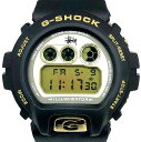 G-SHOCK ジーショック CASIO カシオ 腕時計 DW-6900STS-9 STUSSY 25th ANNIVERSARY 2nd Model ステューシー25周年記念 セカンド 第2弾 コラボモデル ブラック×ゴールド 2005年8月発売 三国ケ丘店 ITGX4MDBJCQA 【中古】