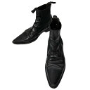 DOLCE&GABBANA レザーポインテッドトゥサイドゴアブーツ シューズ 靴 クツ D&G Archive ドルチェアンドガッバーナ メンズ レディース ユニセックス 三国ケ丘店 ITADYV5LKLI0 【中古】 RM4786I