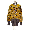 Vivienne Westwood ANGLOMANIA 17AW ウールモヘヤアニマル柄ジップアップニットジャケット 総柄 モヘア カーディガン セーター ブルゾン アウター ヴィヴィアンウエストウッド アングロマニア レディース メンズ ユニセックス 三国ケ丘店 ITFK86NAUV60 【中古】 RM4848I