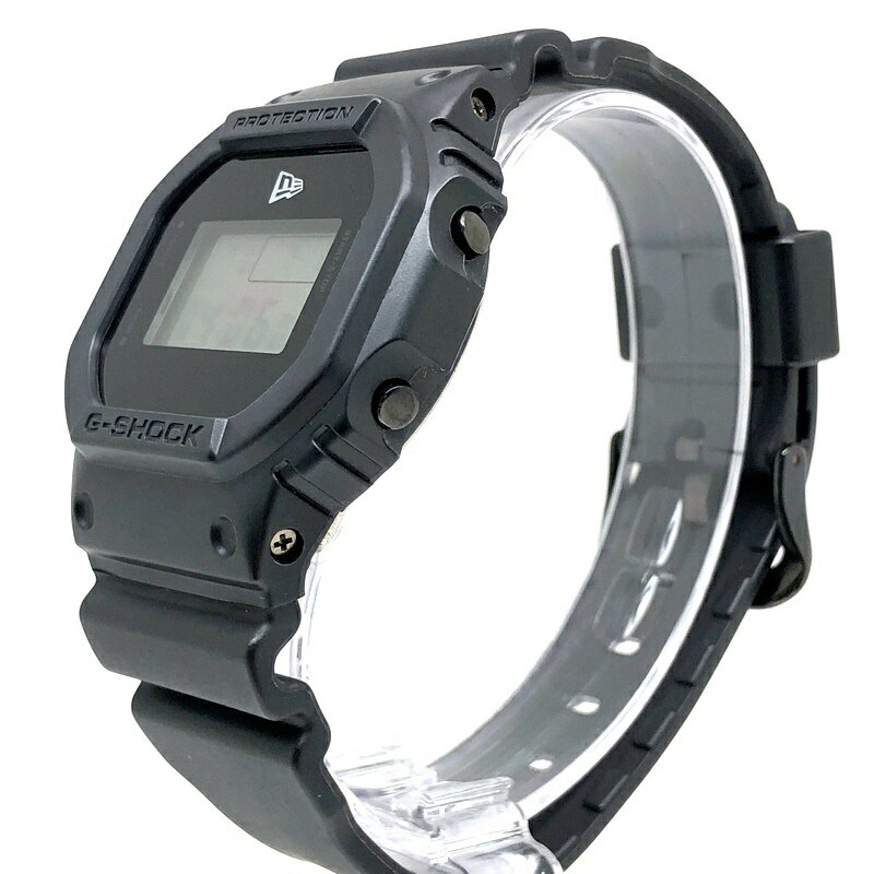 G-SHOCK ジーショック CASIO カシオ 腕時計 DW-5600VT NEW ERA ニューエラ コラボレーションモデル フラッグロゴEL ブラックアウト 2013年7月発売 三国ケ丘店 ITP38RDYRBZG 【中古】