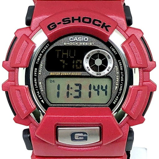 G-SHOCK ジーショック CASIO カシオ 腕時計 DW-9500HH-4T G'MIX GROOVE TUNE TEAM SOUL Gミックス グルーヴチューン チームソウル クロスバンド BPMカウンター機能 レッド 1998年11月発売 三国ケ丘店 ITC00LR3XF2D 【中古】 G-SHOCK ジーショック CASIO カシオ 腕時計 DW-9500HH-4T G'MIX GROOVE TUNE TEAM SOUL Gミックス グルーヴチューン チームソウル クロスバンド BPMカウンター機能 レッド 1998年11月発売 三国ケ丘店 ITC00LR3XF2D 【中古】
