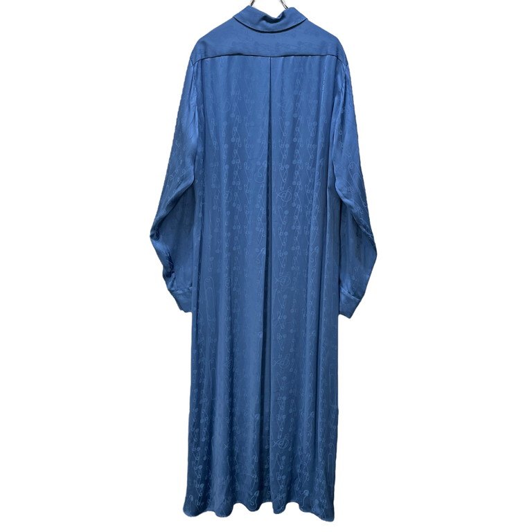 Vivienne Westwood 24AW VW SHIRT DRESS 安全ピンストライプレーヨンスーパーロングシャツワンピース コート 刺繍 トップス ブラウス アウター Archive IMPORT コレクションライン ヴィヴィアンウエストウッド メンズ レディース 三国ケ丘店 ITTGPK352MM0 【中古】 RM4912I