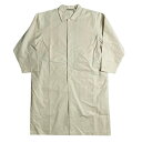 ESSENTIALS エッセンシャルズ FOG ESSENTIALS バルマカーンコート ロングコート ステンカラーコート クリーム メンズ M タグ付き 美品 貝塚店 ITAX5W13BOZC 【中古】 RK088TJ