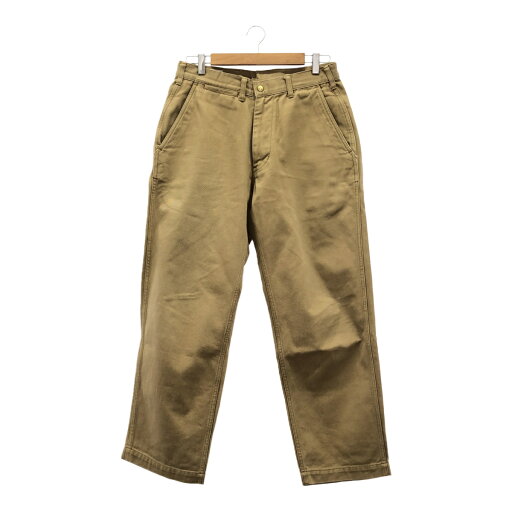 BONCOURA ボンクラ イングリッシュツイルワークパンツ ベージュ カーキ アメカジ W30 日本製 三国ケ丘店 ITKU4JPH3962 【中古】 RM1316AH BONCOURA ボンクラ イングリッシュツイルワークパンツ ベージュ カーキ アメカジ W30 日本製 三国ケ丘店 ITKU4JPH3962 【中古】 RM1316AH