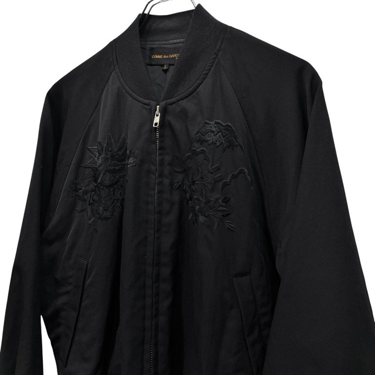 COMME des GARCONS 92SS ウールギャバジン富士龍刺繍スーベニアジャケット Archive Unfinished AD1991 90s 港商コラボ元ネタ 希少 スカジャン ブルゾン コート アウター コムデギャルソン 三国ケ丘店 ITJDXUOOHISM 【中古】 RM4940I