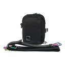 M+RC NOIR マルシェ ノア Rainbow Trap Bag レインボー トラップバッグ ショルダーバッグ ミニ マルチウェイ 多数ポケット ナイロン ロゴプレート 黒 ブラック BLK 三国ケ丘店 ITEZGQ75Y5V4 【中古】 RM4977M