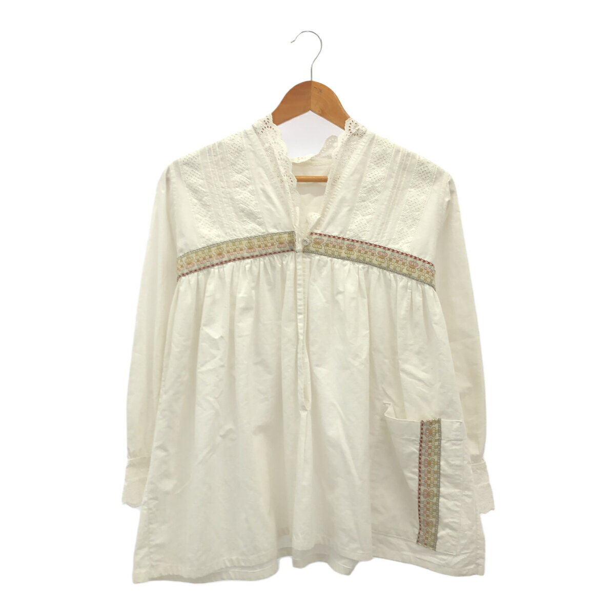 1900年代初頭～ 東欧アンティーク チュニックブラウス トップス ヴィンテージ VINTAGE レディース 三国ケ丘店 ITAYSP36YMXW 【中古】 RM2636R
