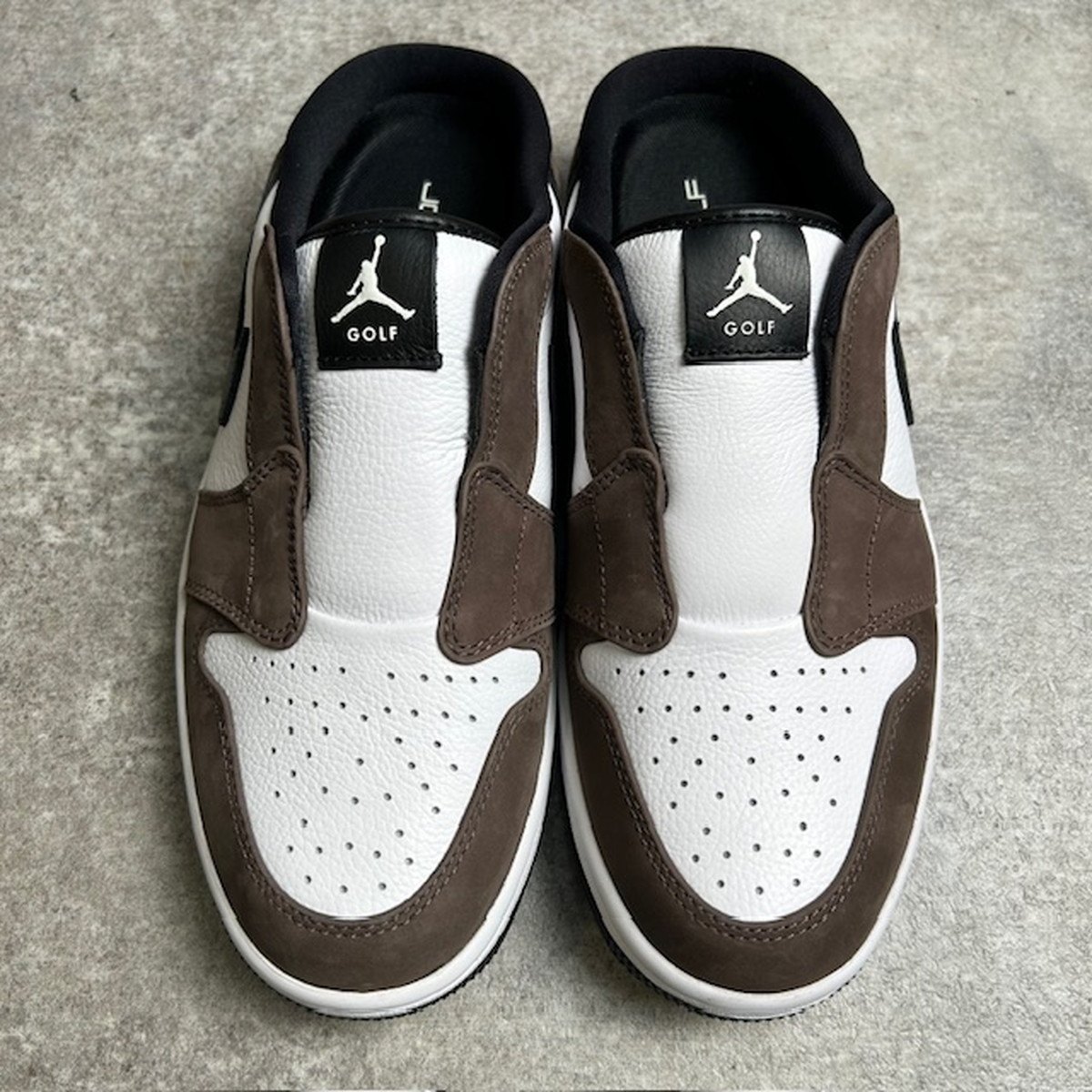 NIKE ナイキ GOLF AIR JORDAN エアジョーダン MULE 26.5cm FJ1214-200 サンダル スニーカー ブラウン ホワイト 貝塚店 ITFAMBLQSJZ4 【中古】 RK113TJ